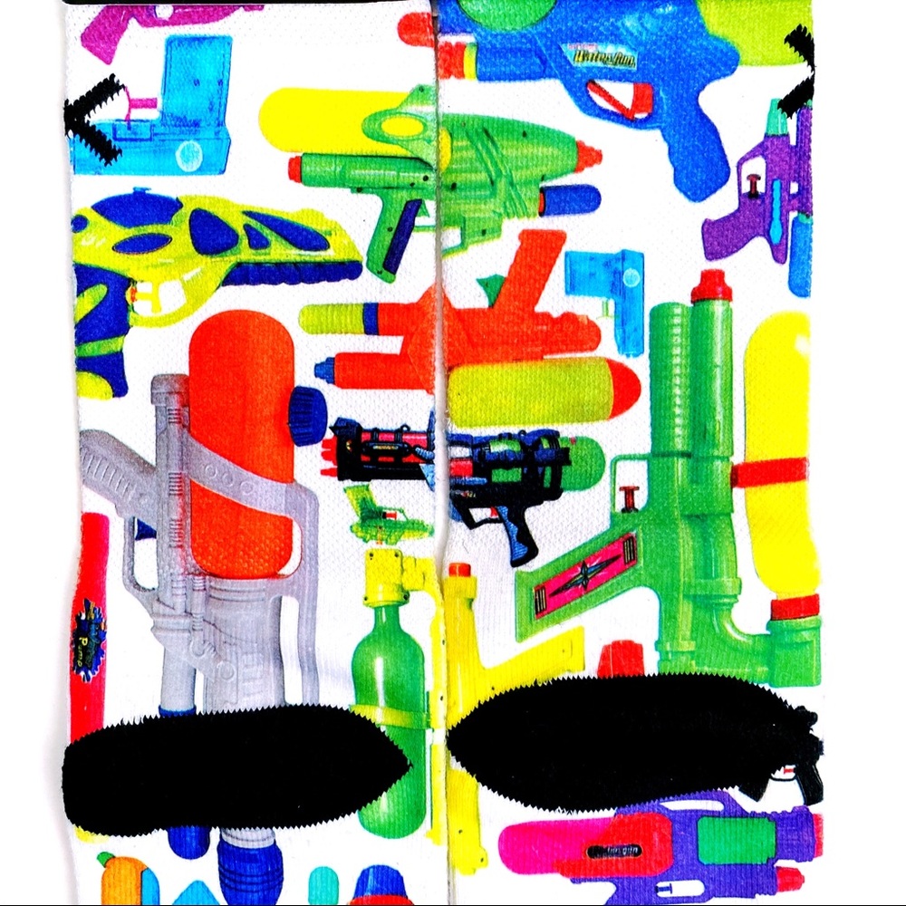 🆕 Odd Sox Super Soaker Water Gun Watergun Socks - Picture 8 of 10